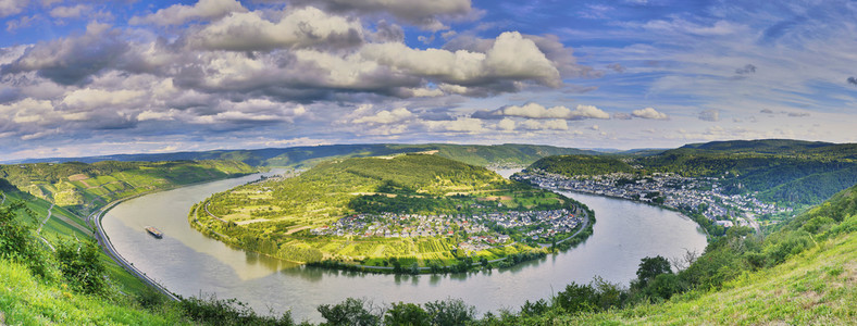Rheinschleife bei Boppard