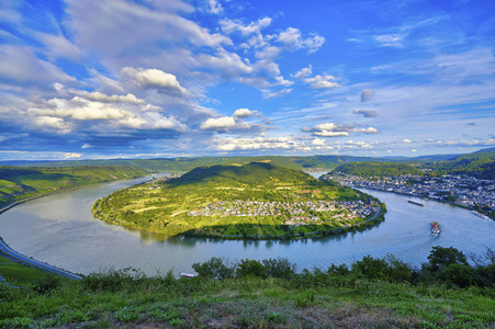 Rheinschleife bei Boppard