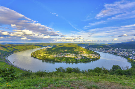 Rheinschleife bei Boppard