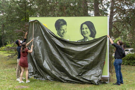 Wahlkampfauftakt von Bündnis 90/Die Grünen Brandenburg in Michendorf