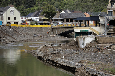 Flutschäden in der Eifel