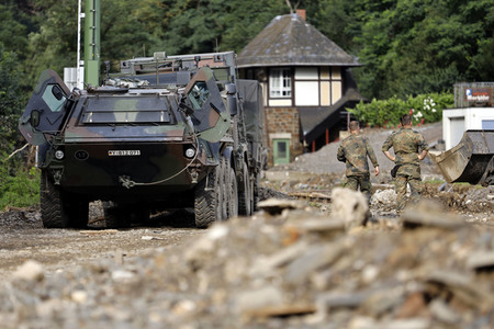 Flutschäden in der Eifel