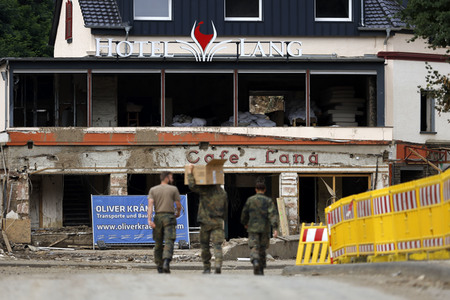 Flutschäden in der Eifel