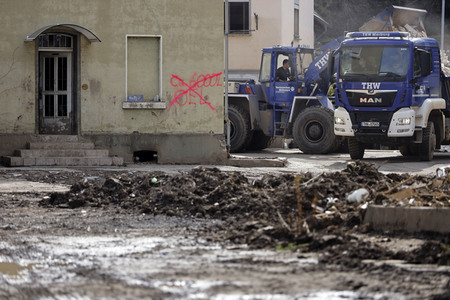 Flutschäden in der Eifel