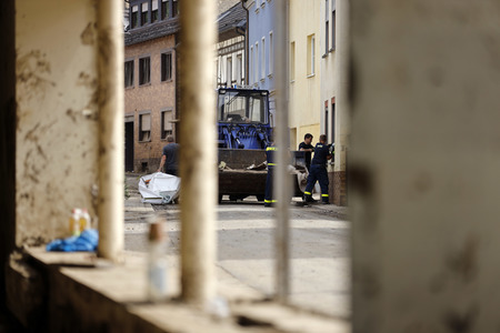 Flutschäden in der Eifel