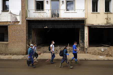 Flutschäden in der Eifel