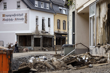 Flutschäden in der Eifel