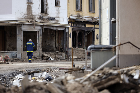 Flutschäden in der Eifel