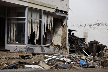 Flutschäden in der Eifel