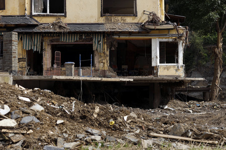Flutschäden in der Eifel
