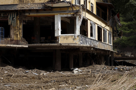 Flutschäden in der Eifel