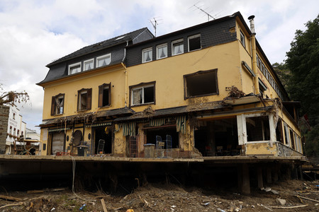Flutschäden in der Eifel