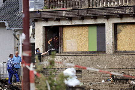 Flutschäden in der Eifel