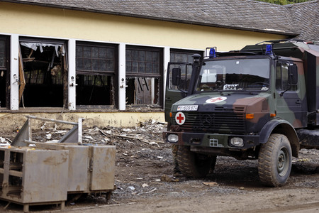 Flutschäden in der Eifel
