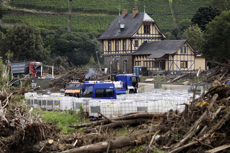 Flutschäden in der Eifel