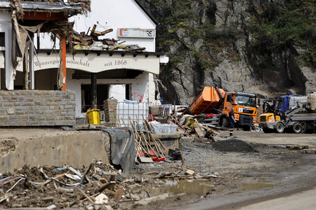 Flutschäden in der Eifel