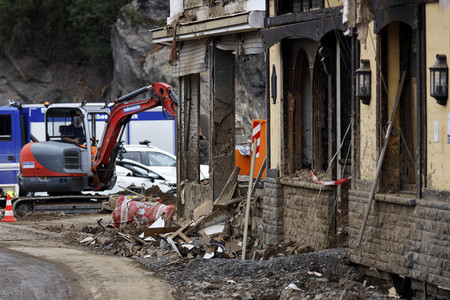 Flutschäden in der Eifel