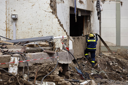 Flutschäden in der Eifel