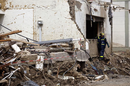 Flutschäden in der Eifel
