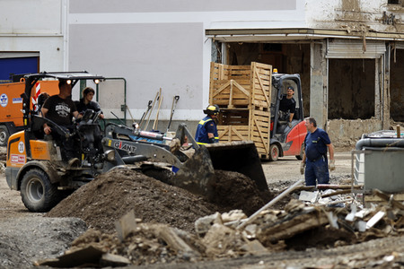 Flutschäden in der Eifel