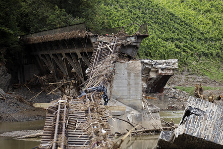 Flutschäden in der Eifel
