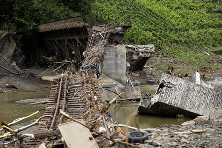 Flutschäden in der Eifel