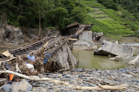 Flutschäden in der Eifel
