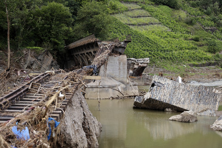Flutschäden in der Eifel