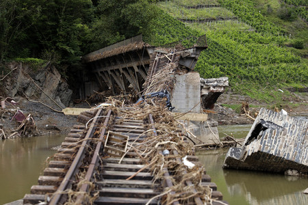 Flutschäden in der Eifel