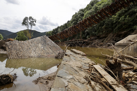 Flutschäden in der Eifel