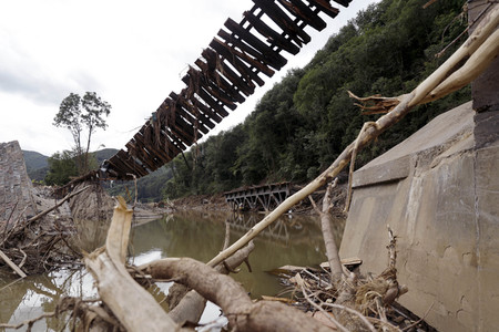 Flutschäden in der Eifel
