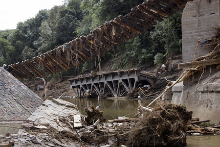 Flutschäden in der Eifel
