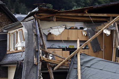 Flutschäden in der Eifel