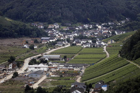 Flutschäden in der Eifel