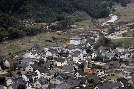 Flutschäden in der Eifel