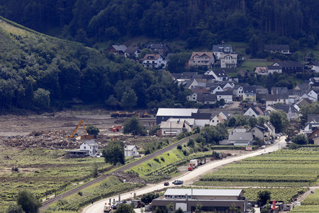 Flutschäden in der Eifel