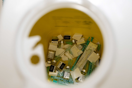 Impfaktion an der Universität Potsdam