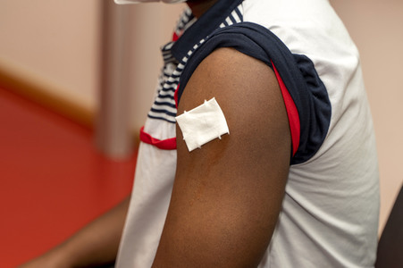 Impfaktion an der Universität Potsdam