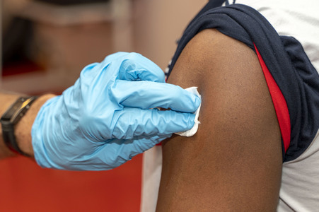 Impfaktion an der Universität Potsdam