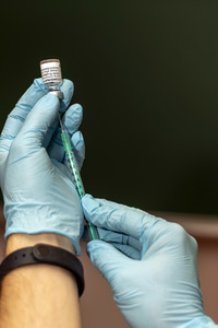 Impfaktion an der Universität Potsdam