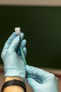 Impfaktion an der Universität Potsdam