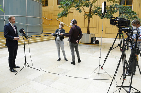 Pressestatement von Christian Lindner in Berlin