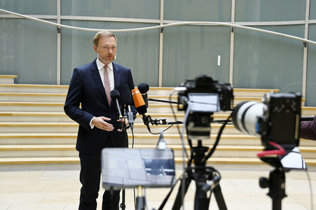 Pressestatement von Christian Lindner in Berlin