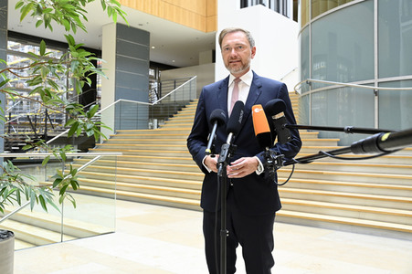 Pressestatement von Christian Lindner in Berlin