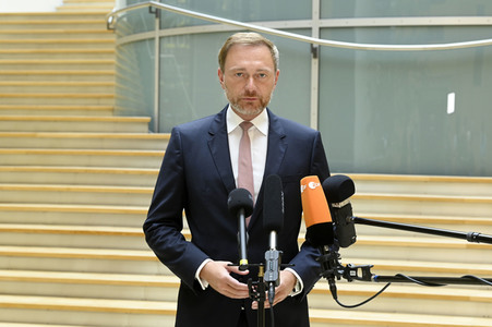 Pressestatement von Christian Lindner in Berlin