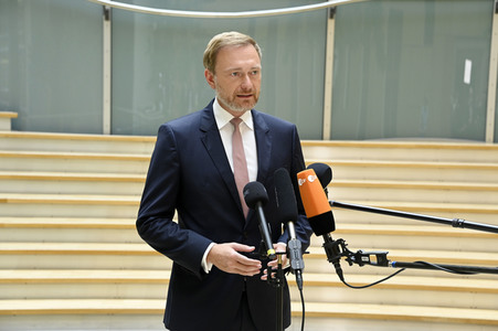 Pressestatement von Christian Lindner in Berlin