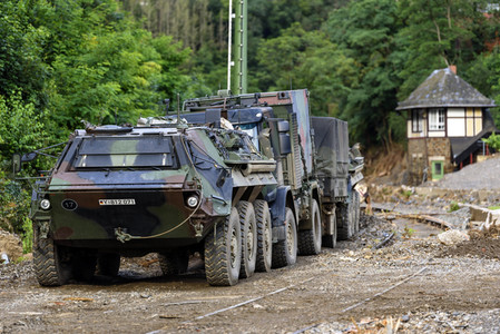 Flutschäden in der Eifel