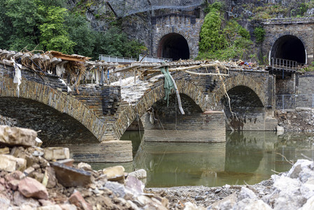 Flutschäden in der Eifel
