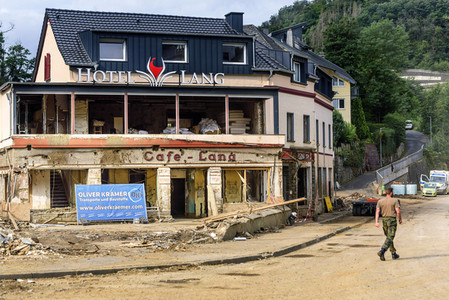 Flutschäden in der Eifel