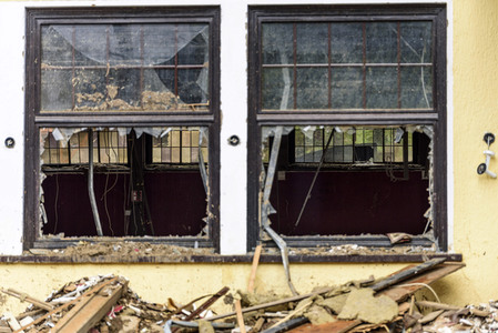 Flutschäden in der Eifel